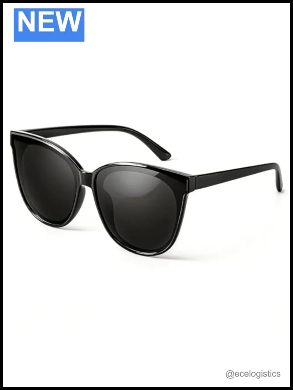 LVIOE Polarized Cat Eye Sunglasses Women UV400 Oversized Retro Sunglasses